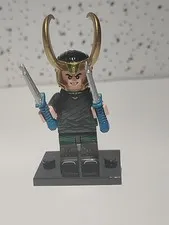 Lego Loki Thor The Dark World Custom Large Horn Minifigure Thor love & Thunder 