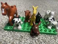 LEGO Duplo Assorted Animal Figures Lot