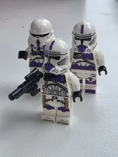 LEGO Star Wars 187th Legion Phase 2 Clone Troopers - Lot of 3 Minifigures