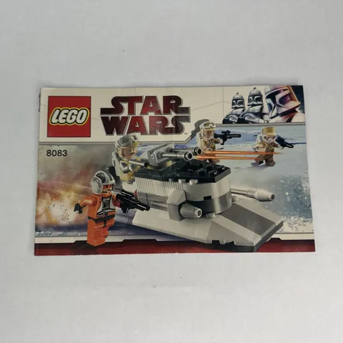 LEGO Star Wars 8083 Rebel Trooper Battle Pack Original Instructions Manual ON