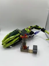 LEGO NINJAGO 9447 Lashas Bite Cycle Masters of Spinjitzu 2012 *READ DESCRIPTION*