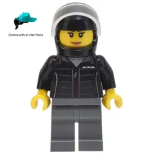 LEGO Speed Champions Mercedes AMG Project One Driver Minifigure sc101 Helmet