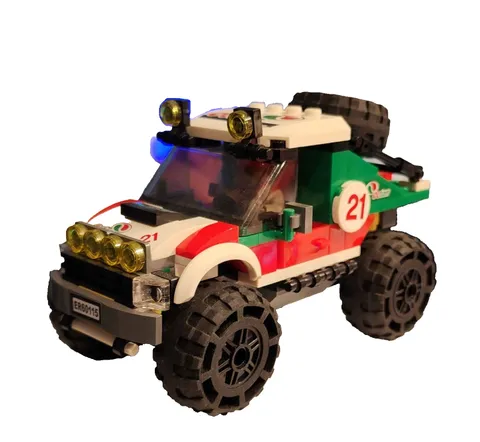 Lego City 4x4 Off Roader 60115 - Prebuilt Monster Country Truck Big Large Tires
