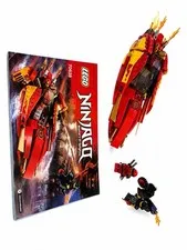 LEGO NINJAGO Masters of Spinjitzu Katana V11 70638 Complete Set 257pcs