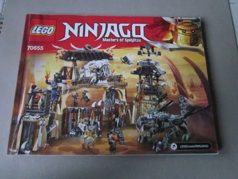 Lego Ninjago Building Instructions Instruction 70655 Masters of Spinjitzu
