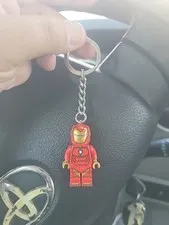 LEGO Marvel Iron Man Minifigure Keychain