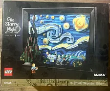 LEGO Ideas Vincent van Gogh The Starry Night 21333 2316 Pieces Age 18+ Stand