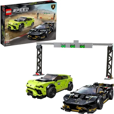 LEGO Speed ​​Champion Lamborghini Urus ST-X & Huracan Super Trofeo EVO 76899
