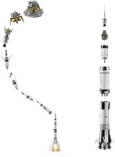 Ideas: NASA Apollo Saturn V (21309) Complete Bricks-New Sealed (bagged)