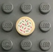 LEGO Food Sugar Cookie with Sprinkles