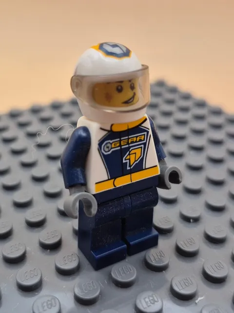 LEGO Dragster Race Car Driver Minifig City cty0749 60151
