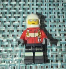 LEGO City Fire Minifig - Male Pilot