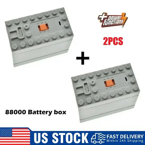 AAA 88000 Battery Box Power Functions For Trains/Motors/Lights/MOCs For LEGO Toy