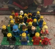 Lot Of 12 Lego Minifigures – Random Figures Authentic Bulk Collectible Toys