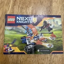 16 Nexo Knight Lego Set Manuals.  No Pieces Included.  Excellent Condition