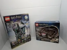 LEGO Harry Potter 76467 Luna Lovegood's House & 76449 Monster Book Lot - New 