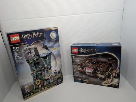 LEGO Harry Potter 76467 Luna Lovegood's House & 76449 Monster Book Lot - New 