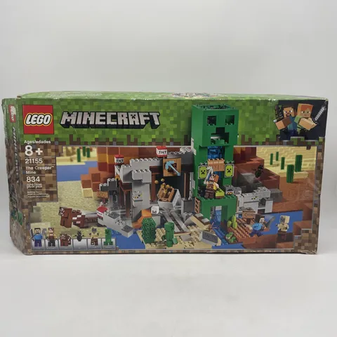 LEGO The Creeper Mine Minecraft (21155) New Open Box!