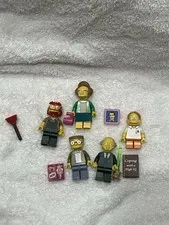 LEGO Simpsons Lot - Mr Burns, Edna, Smithers, Martin, Groundskeeper Willie