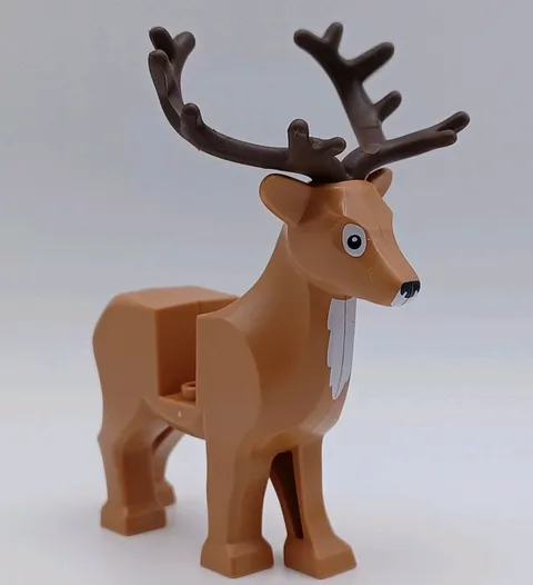 US🇺🇲 LEGO - Reindeer Minifigure Animal #10275 - Holiday Christmas Santa Sleigh