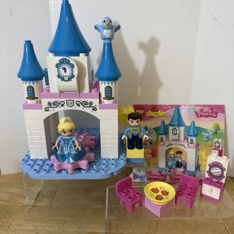 LEGO DUPLO: Cinderella's Magical Castle (10855) complete no box CLEAN