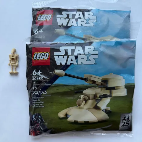 Lego Star Wars AAT Polybags and Battle Droid Bundle