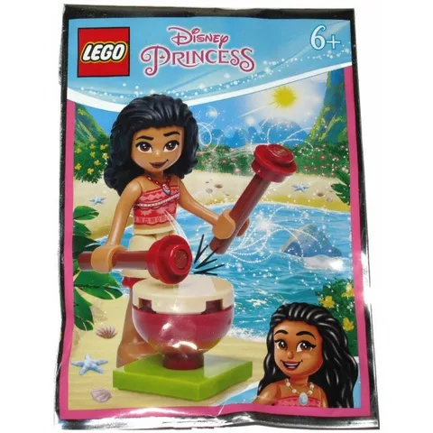 LEGO Disney Princess Moana with Jungle Drum Foil Bag 302007 (SEALED)