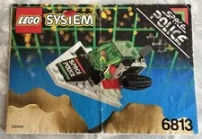 Vintage LEGO 6813 Galactic Chief Instructions Manual Only 1993 Space Police