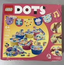 LEGO DOTS: Ultimate Party Kit (41806). 1154 Pieces. New. Slight Box Damage.