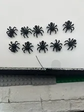 x10 Black LEGO Spider Pieces Lot Halloween Creature Animal Parts NEW