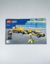 Lego City 60262 Instruction Manual Booklet 2 Luggage Transport Vehicle Carrier