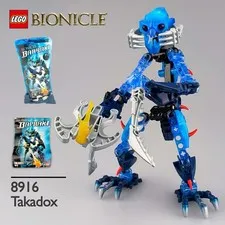 ✔️ LEGO BIONICLE - Takadox - 8916 - 100% Complete ✔️
