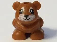 LEGO Animal Friends Dark Orange Hamster (Gus) Minifigure