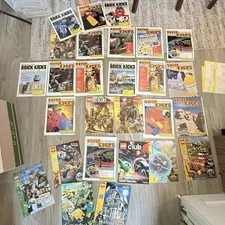 LEGO 29x Catalog / Magazines 1990s Vintage Rare (Lego Mania, Brick Kicks, etc.)