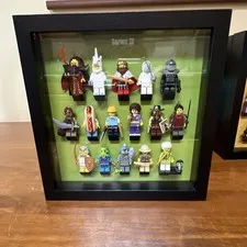 LEGO Minifigures Complete Series 13 with Display Frame Case Shadow Box