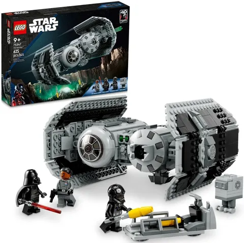 LEGO Star Wars TIE Bomber 75347 Complete Set 625pcs Darth Vader NIB w/ minifigs