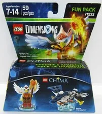 LEGO Dimensions Legends of Chima Fun Pack 71232 Eris & Eagle Interceptor New