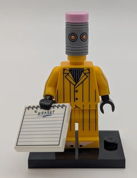 LEGO The Eraser #12 - Batman Movie Series 1 Minifigure 71017 coltlbm-12