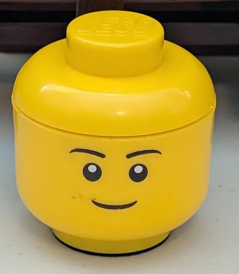 LEGO Water Bottle Spare/Replacement LEGO Head Cap/Top/Cover for 2012 #4040 W/Bot