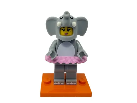 LEGO (71021) CMF Series 18 Elephant Costume Girl Minifigure col18-1 INCOMPLETE