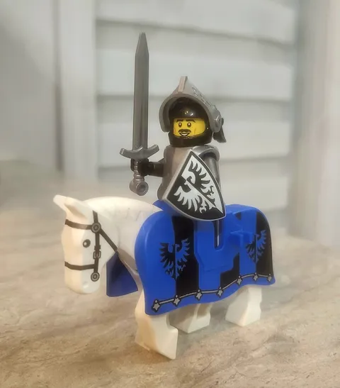 LEGO Castle Black Falcons Knight Horse Minifigure 10305 21325 31120 910029
