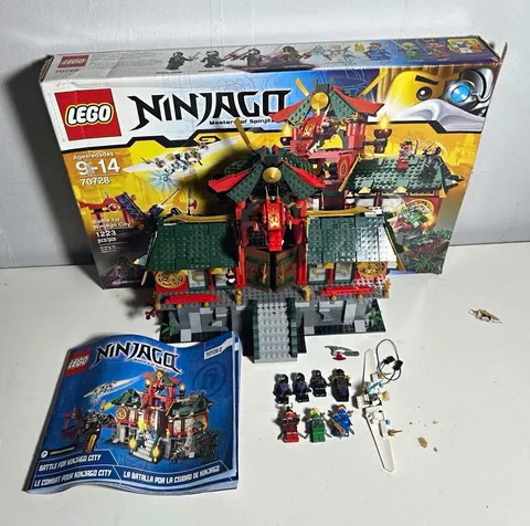 LEGO NINJAGO Battle for Ninjago City 70728 97% complete