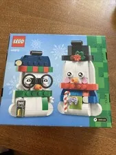 LEGO Seasonal Snowman Ornaments 40812 Christmas Holiday Set NEW Sealed 2025