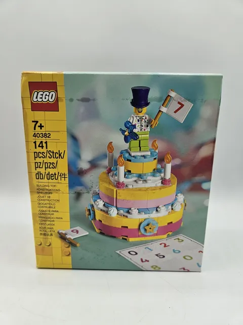 LEGO Seasonal: Birthday Set (40382) NIB Sealed Retired Free Shipping 