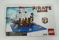Lego Pirate Plank 3848 Instructional Manual Only