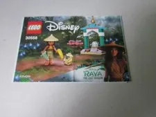 Lego Building Instructions Instruction Disney 30558 Raya the Last Dragon