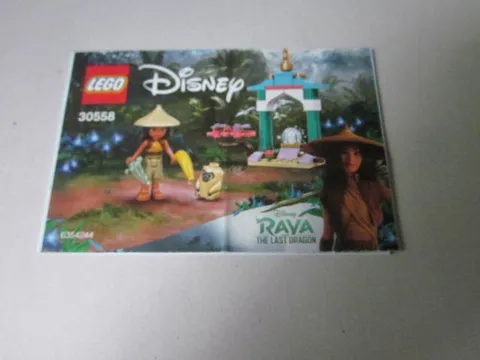 Lego Building Instructions Instruction Disney 30558 Raya the Last Dragon