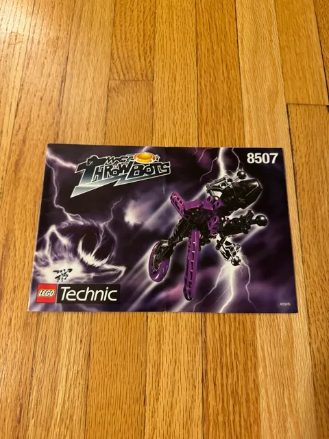 Lego Technic Throw Bots Electro (8507) Instruction Booklet Only