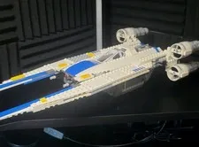 75155 - Rebel U-Wing Fighter - LEGO Star Wars - 100% Complete - Missing Figures