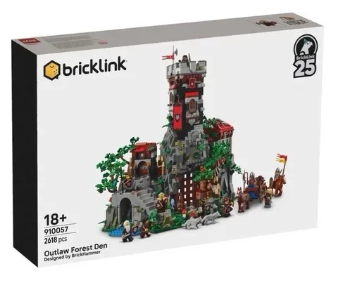 LEGO Outlaw Forest Den 910057 BrickLink Designer Program 2618 Pcs 18+